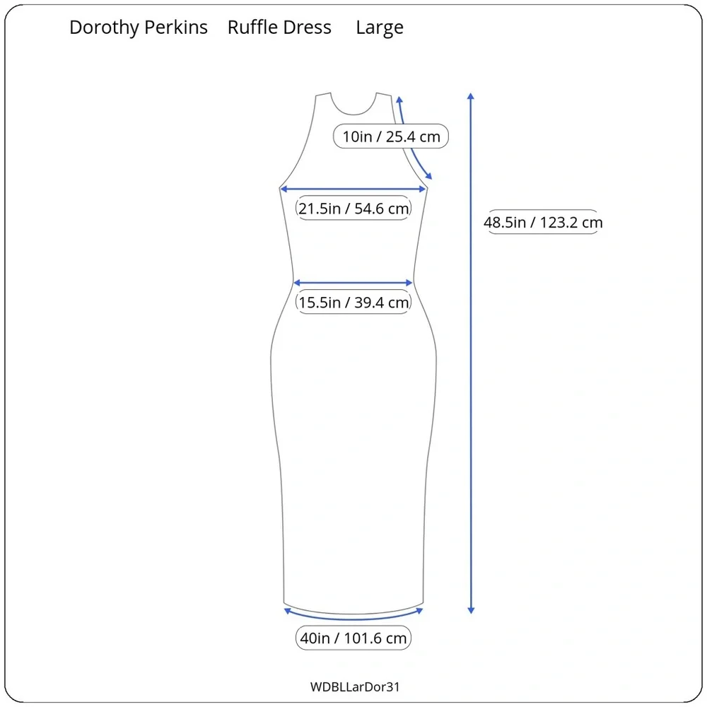 🔥NWT🔥 Dorothy Perkins Women’s Halter Neck Midi Dress - Picture 7 of 7